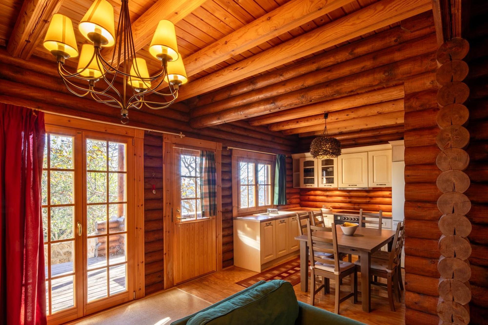 Paradise Chalet Áno Tríkala Kültér fotó
